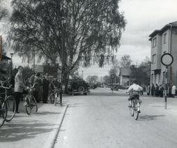 109 Hyttgatan-Odengatan omkring 1950