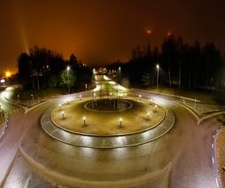 Nya rondellen Västerled - Fredriksgatan