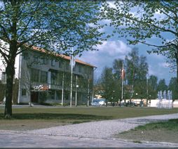 17. Jansasparken och Stadshotellet 1958. Foto Gunnar Nilsson