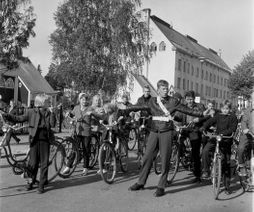 23. Trafikveckan 1956. Foto Carl Björk