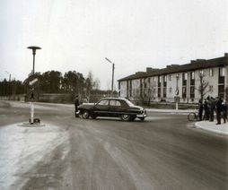 41 Sveavägen Barrsätragatan 1959