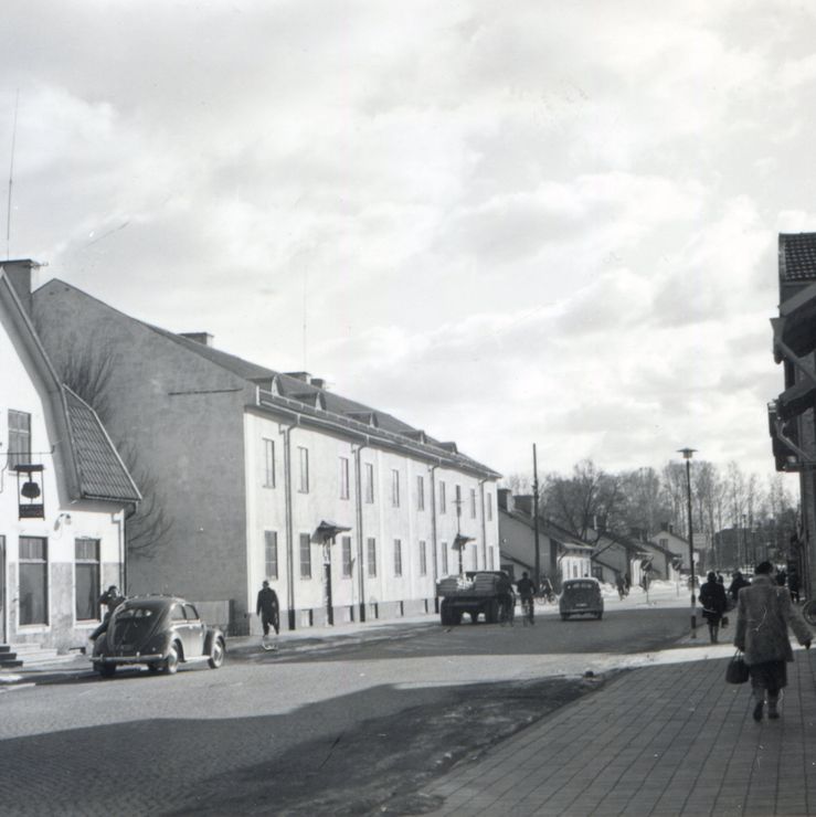 11. Hyttgatan i juli 1952. Fotograf okänd.