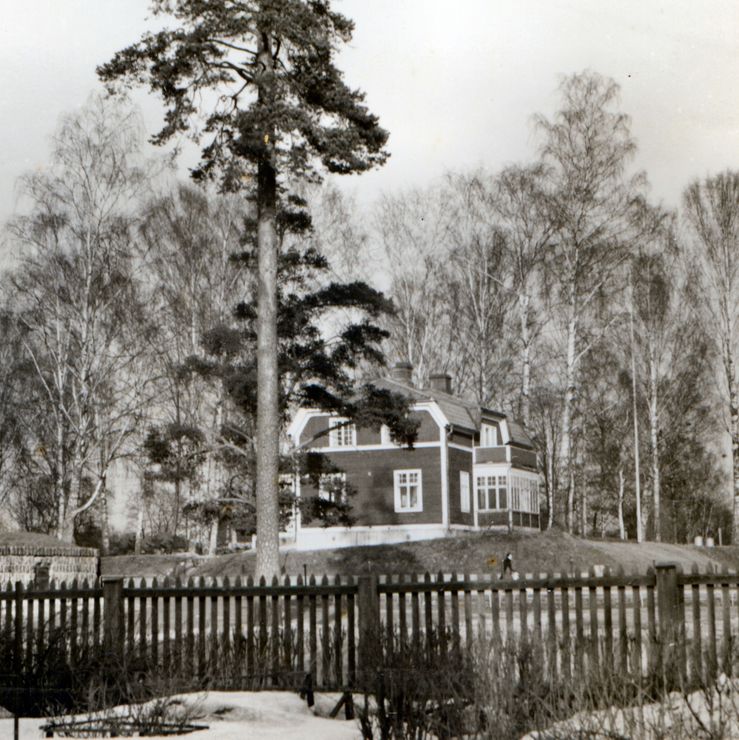 3. Villa Vibo omkring 1950. Fotograf okänd.