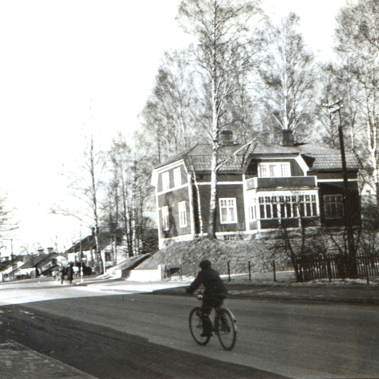 4. Södra Hyttgatan. Villa Vibo omkring 1950. Fotograf okänd.