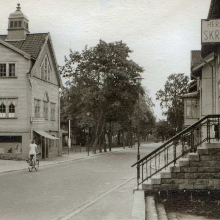 46. Storgatan 1950. Fotograf okänd.
