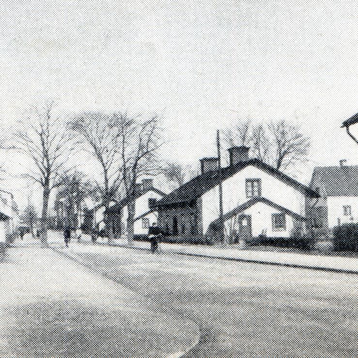 7. Hyttgatan 1945. Fotograf okänd.